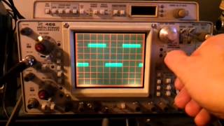 Tektronix 468 Startup [upl. by Rudolf]