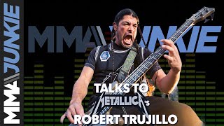 Metallicas Robert Trujillo on Triller Triad Combat love for MMA proudest moment [upl. by Monia]