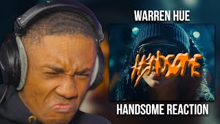 Warren Hue  HANDSOME Official Music Video Reaction [upl. by Natloz]