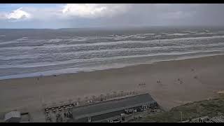 Windmolen uitgebrand op de Noordzee [upl. by Mcferren]