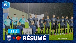 J12 I US Avranches MSM  Le Mans FC 21 le résumé I National FFF 20232024 [upl. by Kessler]