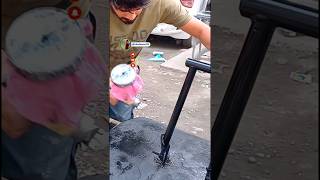 Glossy Repaint and enjoying enjoy viralvideo trending trendingshorts bike [upl. by Engedi]