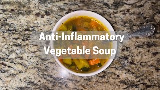 Turmeric Vegetable Soup AntiInflammatory [upl. by Nylasoj637]