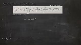 1473 Napisz równania reakcji chemicznych przedstawionych na schemacie [upl. by Ellerd]