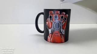 Taza mágica 3d Guante iron man [upl. by Ahsimac]