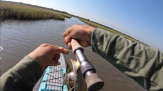 Mornings in the Texas marshFly fishing for Redfish [upl. by Egap409]