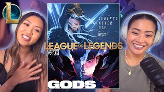 League of Legends WORLDS Anthem Cinematics Reaction Legends Never Die Phoenix Gods amp more [upl. by Oona]