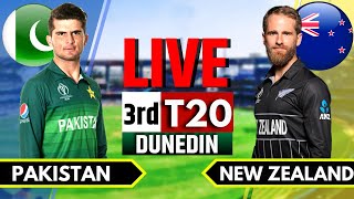 Pakistan vs New Zealand 3rd T20 Live  Pakistan vs New Zealand Live  PAK vs NZ Live Commentary [upl. by Naillimixam]