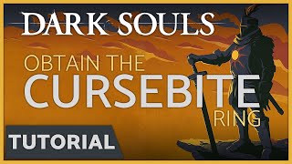 Dark Souls  How to get the Cursebite Ring in New Londo Ruins [upl. by Skippy325]