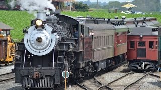 Strasburg Rail Road 90 West Bound Steam Train [upl. by Thatcher459]