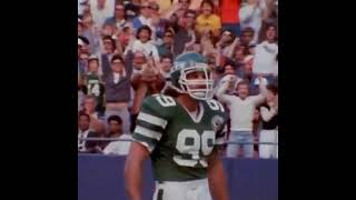 1984916 cincinnatibengals  newyorkjets Mark Gastineau sacks Ken Anderson [upl. by Olney]