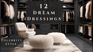 12 Master Dressing Room Interior Design Ideas for Luxurious Living  Luxury Dressing Room home Tour [upl. by Garrick]