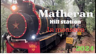 Matheran in monsoon  best hill station near mumbai to visit in monsoon 2024  my first vlog [upl. by Ellennad]