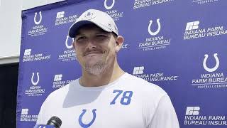 Indianapolis Colts Ryan Kelly Not a Fan of 18 Games Explains Offseason Restructure Proposal [upl. by Aserret]