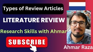 Types of Review Articles  Literature Review  Tips And Tricks [upl. by Clercq188]