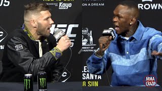 Dricus Du Plessis vs Israel Adesanya Press Conference Highlights UFC 305 [upl. by Blainey]