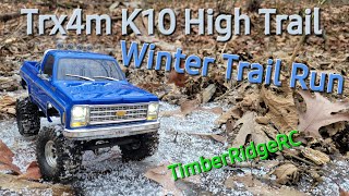 Winter Trail Run TRX4m K10 High Trail [upl. by Howenstein]