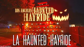 Los Angeles Haunted Hayride 2022  Griffith Park CA [upl. by Enitsenre]