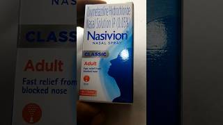 Nasivion nasal spray [upl. by Eelrak869]