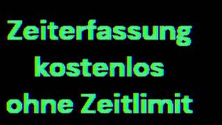 Zeiterfassung  kostenlos OK mit Mobile TimeStatement [upl. by Marley]