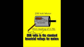 How to determine motor voltage  59 [upl. by Giarla]