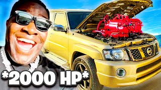 MY 2000 HP NISSAN PATROL BUILD PART 1 [upl. by Eniarrol356]