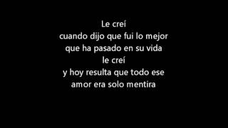 Pesado Le Crei  con letra [upl. by Graig]