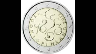 monete da €2 commemorative Finlandia [upl. by Ahsital410]