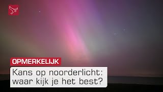 Noorderlicht in Flevoland Waar kun je het zien  Omroep Flevoland [upl. by Leraj]