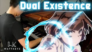 Dual Existence  A Certain Scientific Railgun T OP 2  fripSide Piano Cover [upl. by Eimilb]