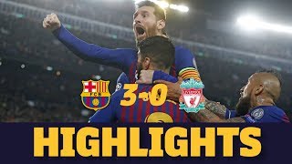 BARÇA 30 LIVERPOOL  Match highlights [upl. by Quick]