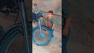 chota don bike ride apne bike saf krta Huwa punjabi song punjabisong music [upl. by Llaccm]