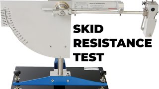 SKID RESISTANCE TEST FOR TILES [upl. by Retniw]