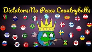 Dictators No Peace Countryballs Speed Run 5 Countries Attempt 1 [upl. by Eveline]