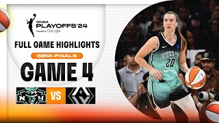 New York Liberty vs Las Vegas Aces  FULL GAME HIGHLIGHTS  October 6 2024 [upl. by Misak792]