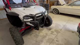 Super ATV Talon bumper on 2023 MY [upl. by Oulman]