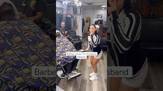 Barber kisses my HUSBAND🤯 funny prank [upl. by Lemay]