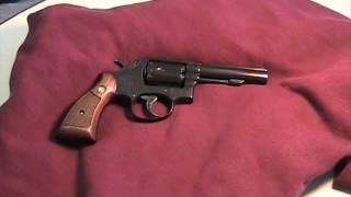 Review Of Smith and Wesson Model 10 [upl. by Arutnev305]