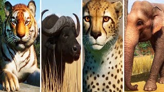 ALL 80 ANIMALS  Planet Zoo [upl. by Soelch31]