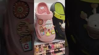 Footwear factory 🏭 new ladies crocs  channel subscribe  super heels crocs [upl. by Weisbrodt]