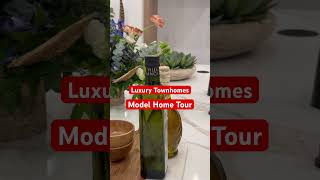 Luxury Townhomes  Model Home Tour  Woodforest  Under 500k realestate newconstructionhome [upl. by Emmer]