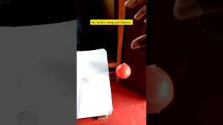 Class 8th Simple Science 🍁 non Balanced vs paper balanced 🪄 shorts experiment [upl. by Niloc202]