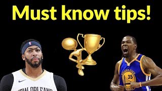 NBA Fantasy Basketball Tips Draft Strategies For All Players [upl. by Lledor308]