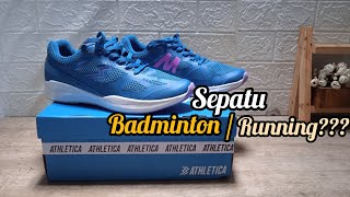 REVIEW SEPATU ATHLETICA SEIZE 18 DARK PHANTOM BY GEOFF MAX [upl. by Alyehs663]