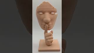 Elegant Quiet Sculpture 3D Print  Modern and Minimalist Decor 3DPrinting Sculpture DIY Art [upl. by Johnathan452]