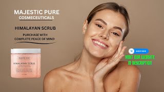 MAJESTIC PURE Himalayan Salt Body Scrub [upl. by Werda]