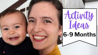 How to Play with a 69 Month Old Baby  Simple amp Easy Baby Play Ideas [upl. by Vilma]