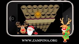 Rudolph the RedNosed Reindeer Zampoña Tutorial [upl. by Aynnat]