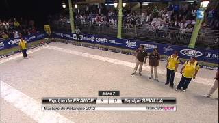 Finale masters Petanque 2012 France vs Quintais [upl. by Luanne115]