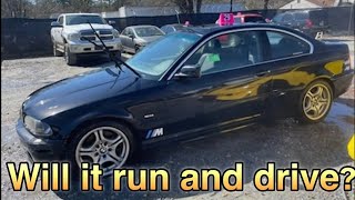 600 manual E46 330ci bought sight unseen Will it run and drive [upl. by Cliff982]